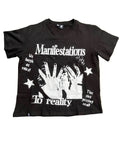 Manifestations To Reality Tee-black